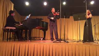 VIOLIN DUET NAVARRA Op33 by Pablo de Sarasate Exciting Spanish Piece for 2 Violins [upl. by Ierdna]