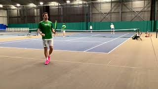 Wheaton College Mass Mens Tennis vs Endicott College  Court 3  February 24 2024 [upl. by Charleen127]