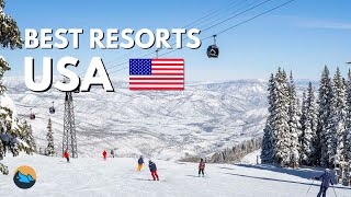 Top 10 Ski Resorts in the US  202324 [upl. by Gail929]