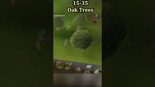 Quick 99 Woodcutting Guide osrs shorts [upl. by Bor]