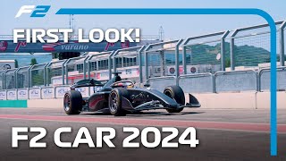 FIRST LOOK Formula 2s New 2024 Car  Varano Shakedown [upl. by Artinahs]