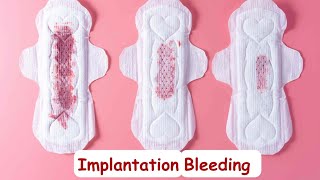 implantation bleedingimplantation bleeding during pregnancyimplantationbleedingsymptoms [upl. by Effy]