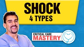 Types of Shock for Nursing  Shock NCLEX Tips Made Easy [upl. by Nofets]