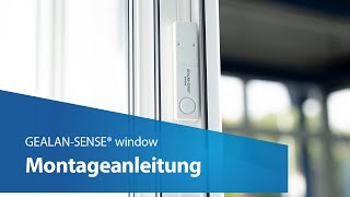 GEALANSENSE® window  Montage [upl. by Faustena145]