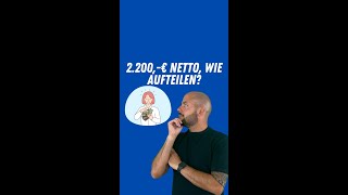 Wie 2200€ aufteilen [upl. by Milla]