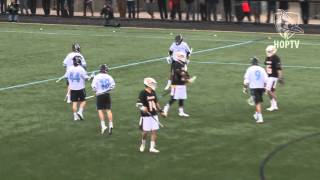 Highlights Mens Lacrosse vs Towson [upl. by Neumark]