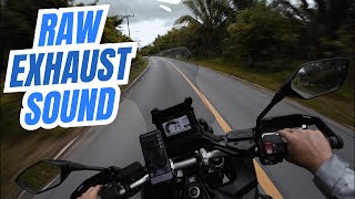 Honda XADV 750 2024  POV Ride Through Thai Roads 4K RAW Exhaust Sound [upl. by Valerian]