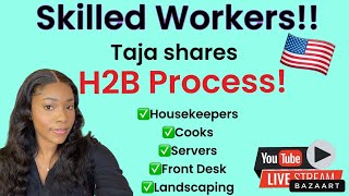 Skilled and UnSkilled Worker Here’s How to get a H2B VISA TO WORK IN THE USA [upl. by Obediah727]