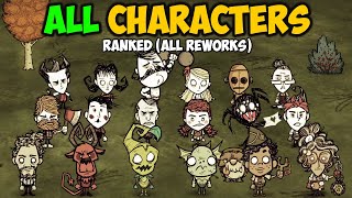 Ultimate Characters Guide for Dont Starve Together All Reworks [upl. by Nauqe]