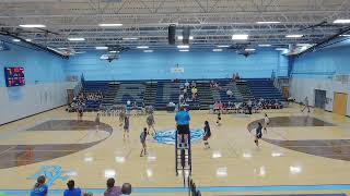 8 30 23 Rockvale Middle school Volleyball Varsity vs Rocky Fork Middle School [upl. by Aramoiz]