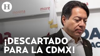 Mario Delgado no buscará la jefatura de la CDMX “Apoyaré a que una mujer sea presidenta” [upl. by Bahr]