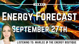 Energy Forecast September 27 2023 [upl. by Shauna536]