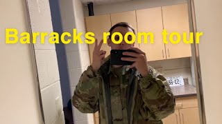 Fort Drum Barracks Room Tour [upl. by Ailehc97]