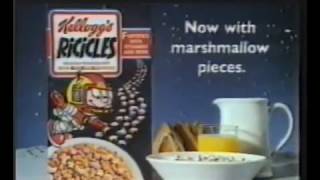 Kelloggs Ricicles Advert 1992 [upl. by Norrehc447]