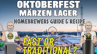 Oktoberfest Marzen Lager Recipe amp Full Guide For Homebrewers [upl. by Adekahs134]