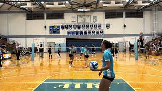 Kealakehe vs Konawaena Girls varsity volleyball set 2 09242024 [upl. by Einnod688]