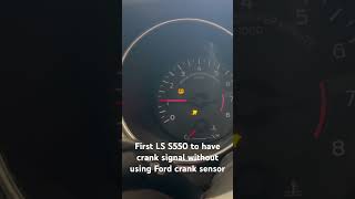 First LS swapped s550 to not need the ford crank sensor or reluctor wheel [upl. by Ailemap]