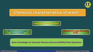 Chemical characteristics of water  Why its important for SWRO plant [upl. by Churchill188]