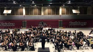 Novena by James Swearingen Waialua High amp Intermediate Wind Symphony [upl. by Riba]