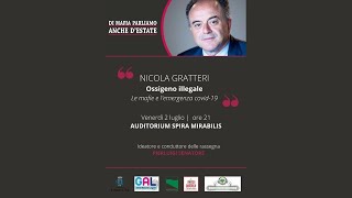 NICOLA GRATTERI  Le mafie e lemergenza covid19 [upl. by Yuu]