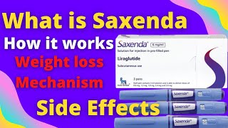 What is Saxenda  Liraglutide [upl. by Ydoow]