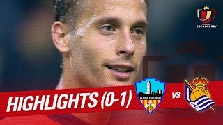 Resumen de Lleida Esportiu vs Real Sociedad 01 [upl. by Oinigih922]