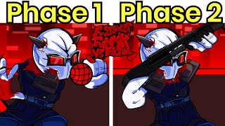 Vs MAG Agent Torture Phase 1 amp Phase 2 DEMO Released  Friday Night Funkin Madness Combat Mod [upl. by Teodoor]