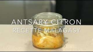 Antsary citron  Recette malagasy [upl. by Stilwell]