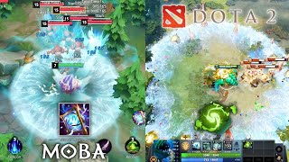 AutoChess Moba vs Dota 2 Items Comparison Showcase [upl. by Laith]