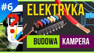 👉Instalacja elektryczna w kamperze 🟨 kable i bezpieczniki w kamperze ❓ czyli Budowa kampera ❗️ [upl. by Lauryn]