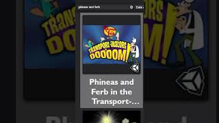 How to Play Phineas and Ferb Transportinators of Doom phineasandferb shorts [upl. by Lertnek702]