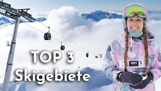 Die 3 besten Skigebiete der Alpen 2023 [upl. by Yrocej542]