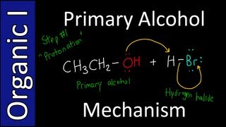 Mechanism to make Alkyl Halides from Primary Alcohols  Organic Chemistry I [upl. by Adnilasor]