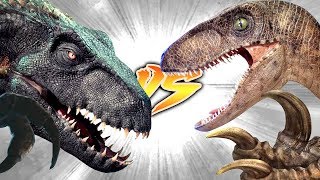 INDORAPTOR VS UTAHRAPTOR Who Would Win [upl. by Coucher971]