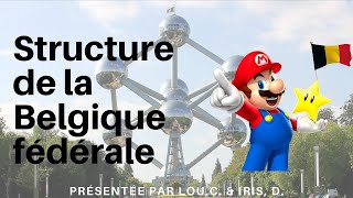 Structure de la Belgique fédérale [upl. by Htnnek]