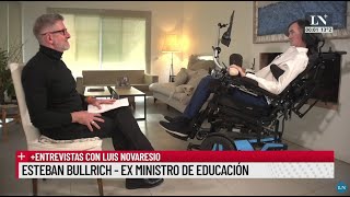 Esteban Bullrich y el milagro por el que reza todos los días “Extraño abrazar a mi mujer” [upl. by Wolsky91]