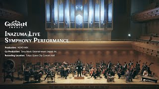 Realm of Tranquil Eternity：Inazuma Live Symphony Performance  Genshin Impact [upl. by Ermey518]