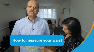 How To Measure Your Waist In 4 Simple Steps  Diabetes UK [upl. by Rocray]