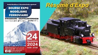 Souffelweyersheim 2024  ExpoBourse Modélisme Ferroviaire  Résumé [upl. by Ingmar]