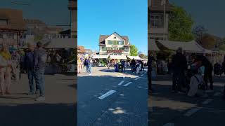 Street Market In Amriswil Switzerland [upl. by Lindsy]