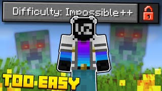 I Beat Fundys NEW quotIMPOSSIBLEquot Difficulty in Minecraft first try [upl. by Pleasant]