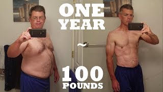 1 Year Weight Loss Transformation  Mind amp Body Transformation [upl. by Casady454]