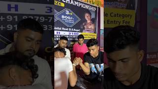 ARM WRESTLING COMPETITION 55KG BOUT armwrestling jeetkashyap [upl. by Glanti]