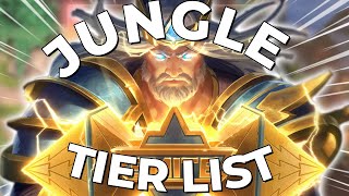 SMITE SEASON 11 JUNGLE TIER LIST [upl. by Tillie]