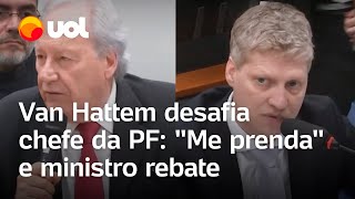 Van Hattem desafia chefe da PF e Lewandowski diz que imunidade não cobre crimes contra a honra [upl. by Ramoh]