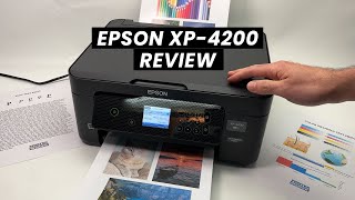 REVIEW of the Epson Expression Home XP4200 Printer [upl. by Parrish]