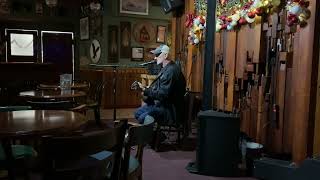 Raiford Starke doing the Beverly Hillbillies theme song at The Little Bar Goodland Florida [upl. by Abeu869]