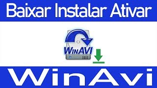 Como baixar instalar e ativar WinAvi [upl. by Gent305]