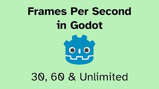 How to Get and Limit Frames Per Second in Godot 4 [upl. by Telfer525]