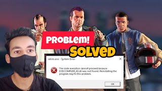 How to Fix D3DCompiler43dll Error Missing Windows 111087  GTA V Not Opening Error Fixed 2025 [upl. by Retsof]